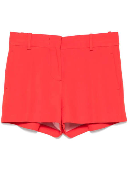  Ermanno Scervino Crepe Shorts - Red 