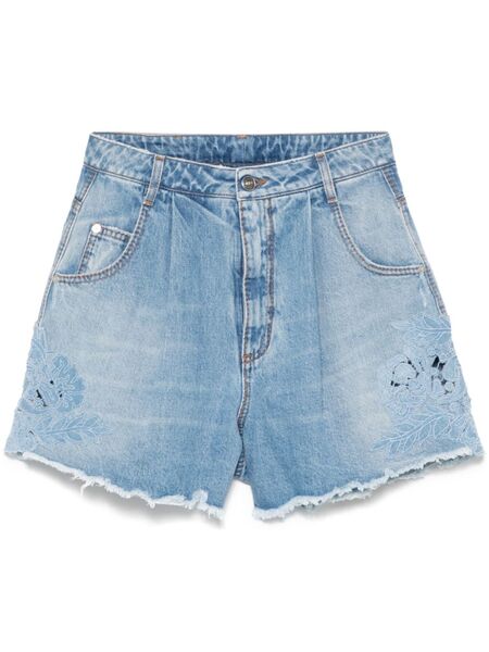  Ermanno Scervino Denim Shorts - Blue 
