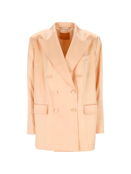  Ermanno Scervino Double-breasted Blazer - Orange 