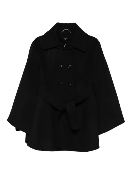  Ermanno Scervino Double-breasted Coat - Black 
