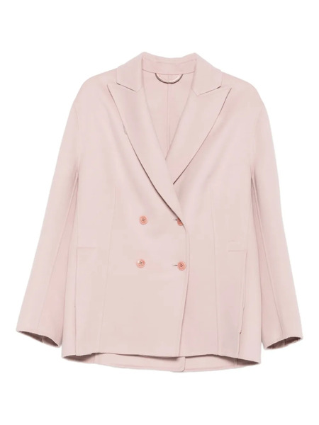  Ermanno Scervino Double-breasted Wool Jacket - Pink 