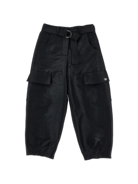  Ermanno Scervino Junior Belted Trousers - Black 