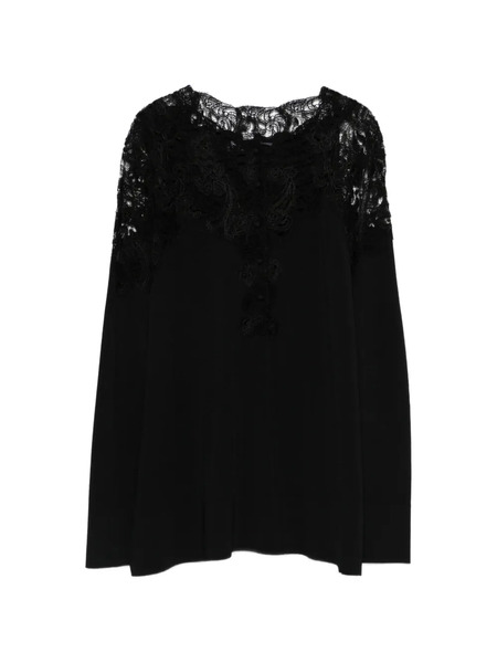 Ermanno Scervino Lace Blouse - Black 