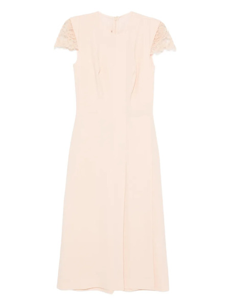  Ermanno Scervino Lace-trimmed Shift Dress - Pink 