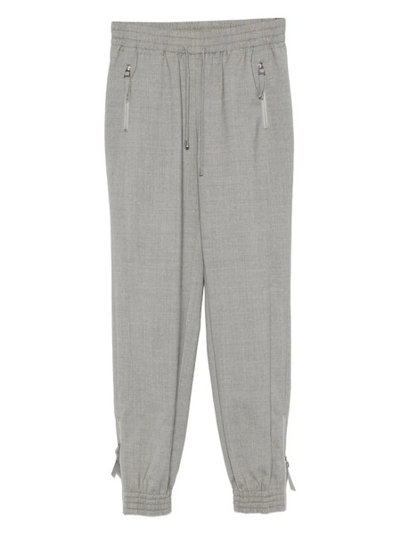  Ermanno Scervino Mélange-effect Trousers - Grey 