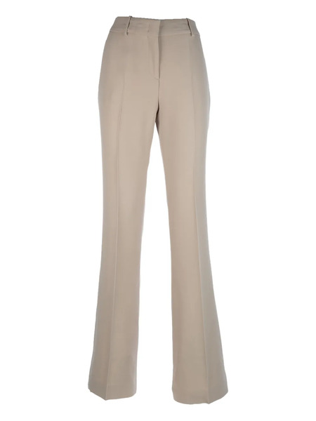  Ermanno Scervino Pleated-front Straight Trousers - Neutrals 