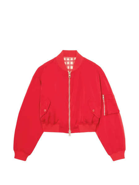 Ermanno Scervino Reversible Bomber Jacket - Red 