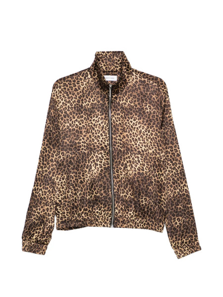  Ernest W. Baker Animal-print Zip-fastening Jacket - Neutrals 