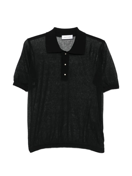  Ernest W. Baker Buttoned Polo Shirt - Black 