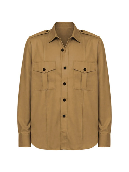  Ernest W. Baker Flap Pocket Shirt - Neutrals 