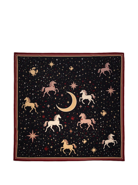  Eshvi Le Cheval Scarf - Blue 