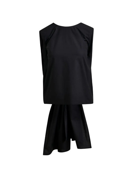  Essentiel Antwerp Back-tie Top - Black 