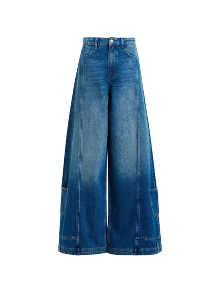  Essentiel Antwerp Flap Pocket Flared Jeans - Blue 