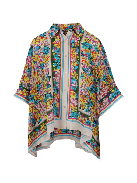  Essentiel Antwerp Floral Print Shirt - Neutrals 