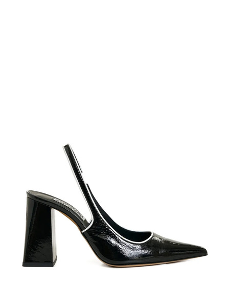  Essentiel Antwerp Jumps4 Block-heel Strap Pumps - Black 