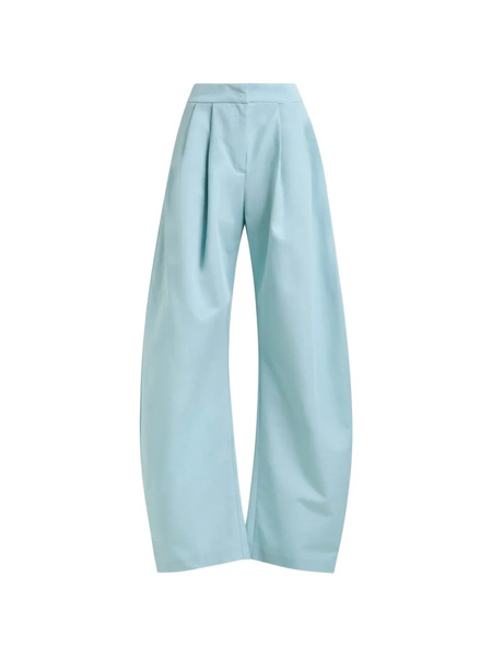  Essentiel Antwerp Pleated Trousers - Blue 