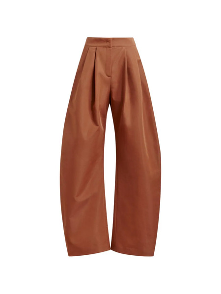  Essentiel Antwerp Pleated Trousers - Brown 