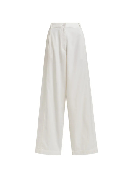  Essentiel Antwerp Side-pocket Trousers - White 