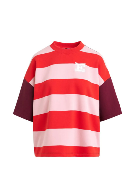  Essentiel Antwerp Striped T-shirt - Red 