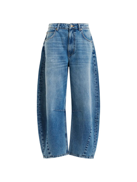  Essentiel Antwerp Studded-pocket Jeans - Blue 