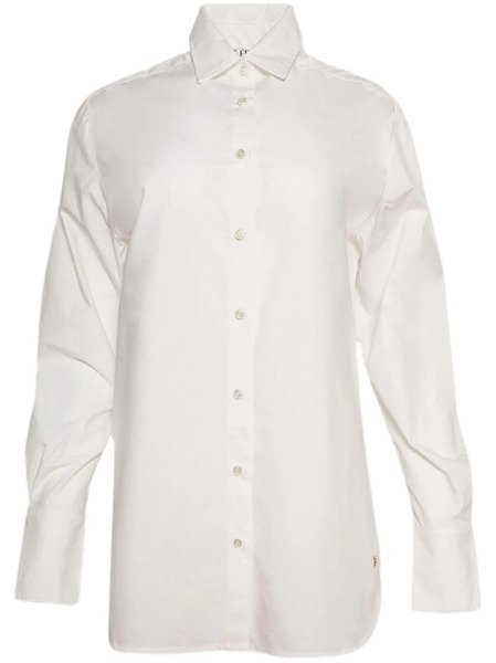  Eterne Cotton Button-down Shirt - White 