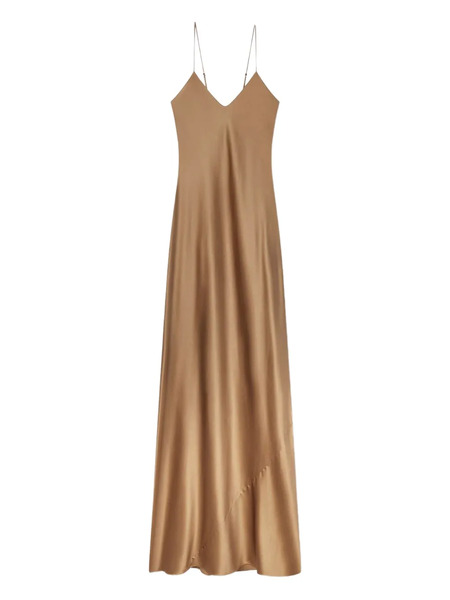  Eterne Slip Maxi Dress - Neutrals 