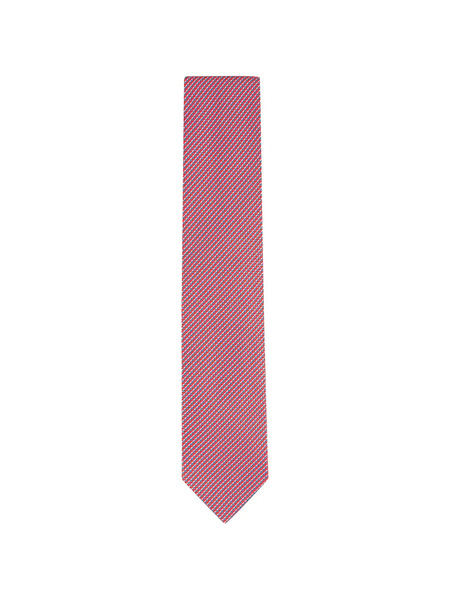  Eton Patterned Tie - Red 