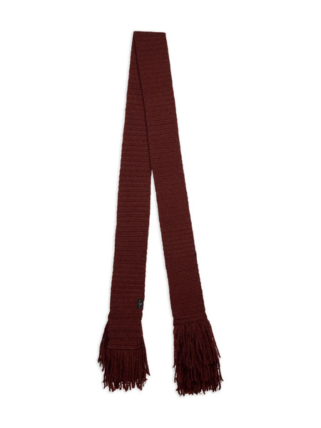  Etro Alpaca-wool Fringed Scarf - Red 