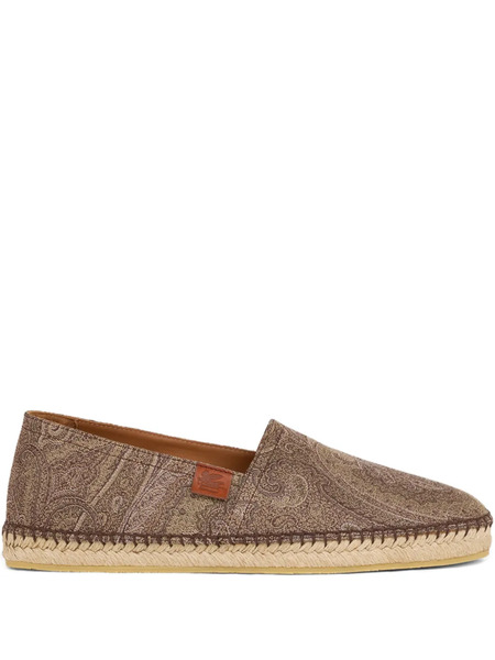 Etro Arnica Jacquard Espadrilles - Brown 