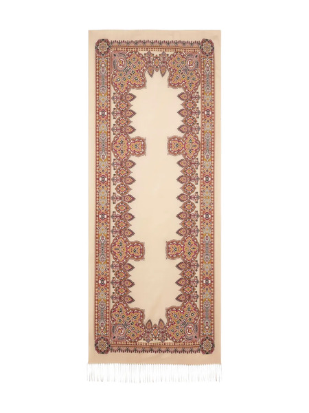 Etro Baroque-jacquard Scarf - Neutrals 