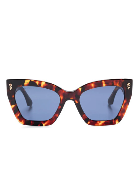  Etro Butterfly-frame Sunglasses - Brown 
