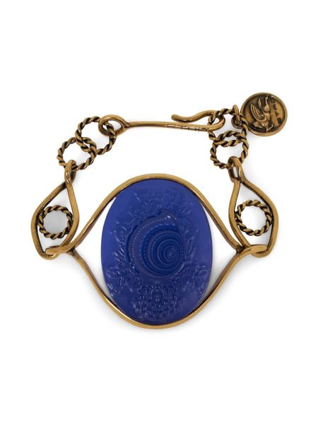  Etro Cameo Shell Bracelet - Gold 