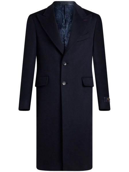  Etro Cashmere Coat - Blue 