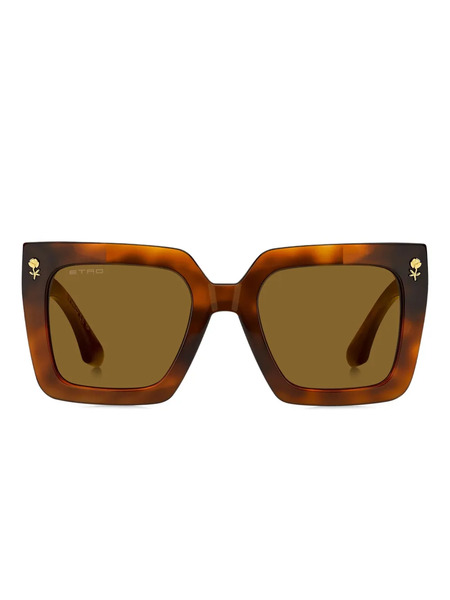  Etro Colourstripes Sunglasses - Brown 