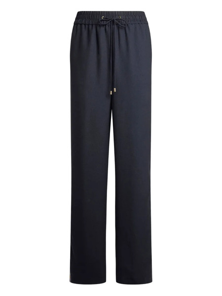  Etro Drawstring Wide-leg Trousers - Blue 