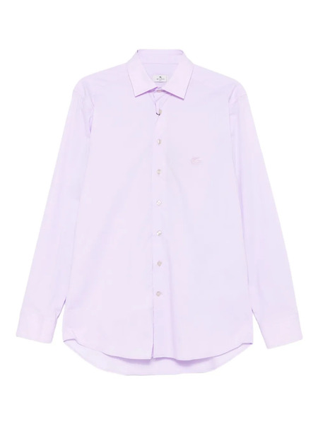  Etro Embroidered Shirt - Purple 