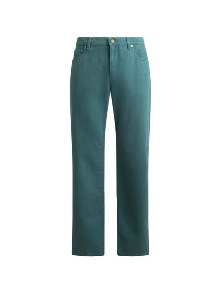  Etro Five-pocket Straight-leg Jeans - Blue 