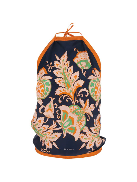  Etro Floral Halterneck Top - Blue 