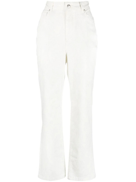  Etro High-waist Cropped Jeans - White 