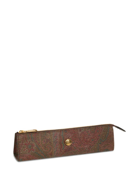  Etro Home Arnica Pencil Case (21cm X 5.5cm) - Brown 