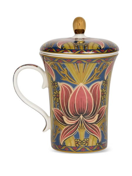  Etro Home Floral-motif Lidded Tableware - Blue 
