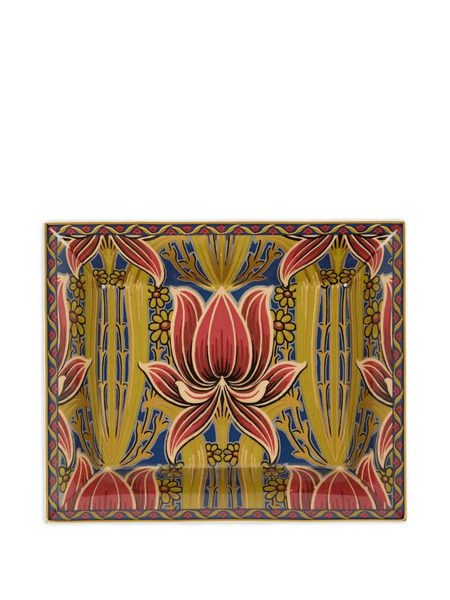  Etro Home Porcelain Tray (20cm X 16cm) - Yellow 