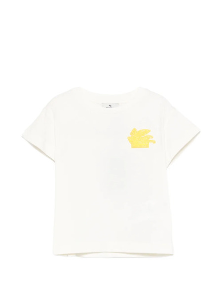  Etro Kids Appliqué T-shirt - Neutrals 