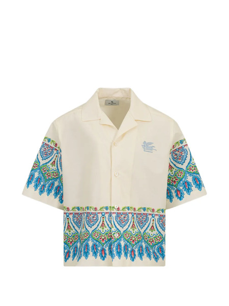  Etro Kids Floral-print Shirt - Neutrals 