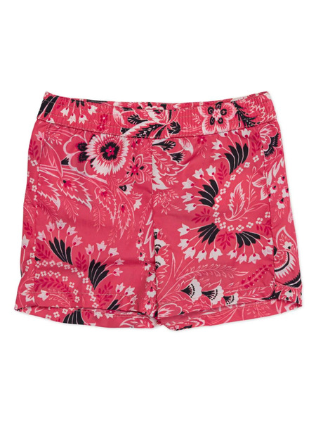  Etro Kids Floral Print Shorts - Pink 