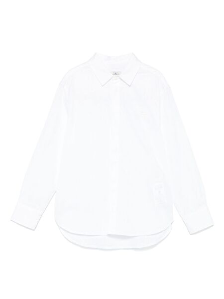  Etro Kids Jacquard Shirt - White 