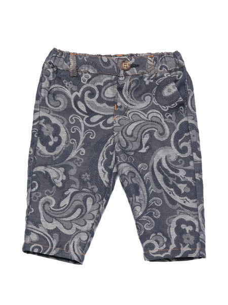  Etro Kids Paisley-print Jeans - Blue 