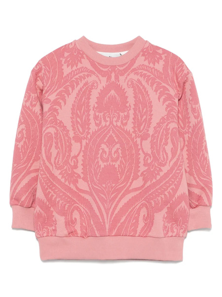  Etro Kids Paisley-print Sweatshirt - Pink 