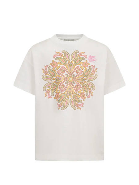  Etro Kids Paisley-print T-shirt - White 