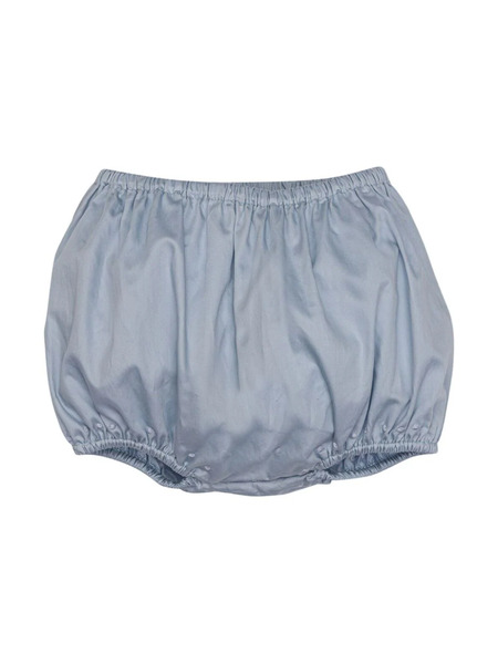  Etro Kids Pegaso-embroidered Satin Shorts - Blue 